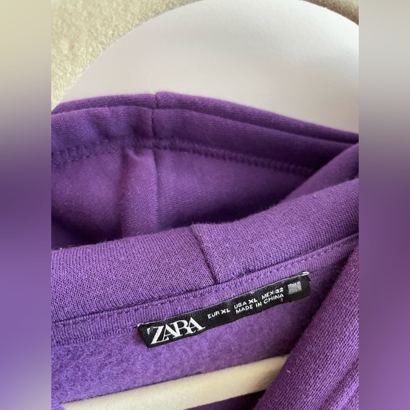 Purple Zara hoodie - Picture 3 of 3